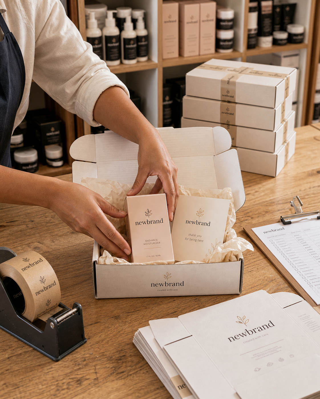 Behind the scenes — our warehouse
