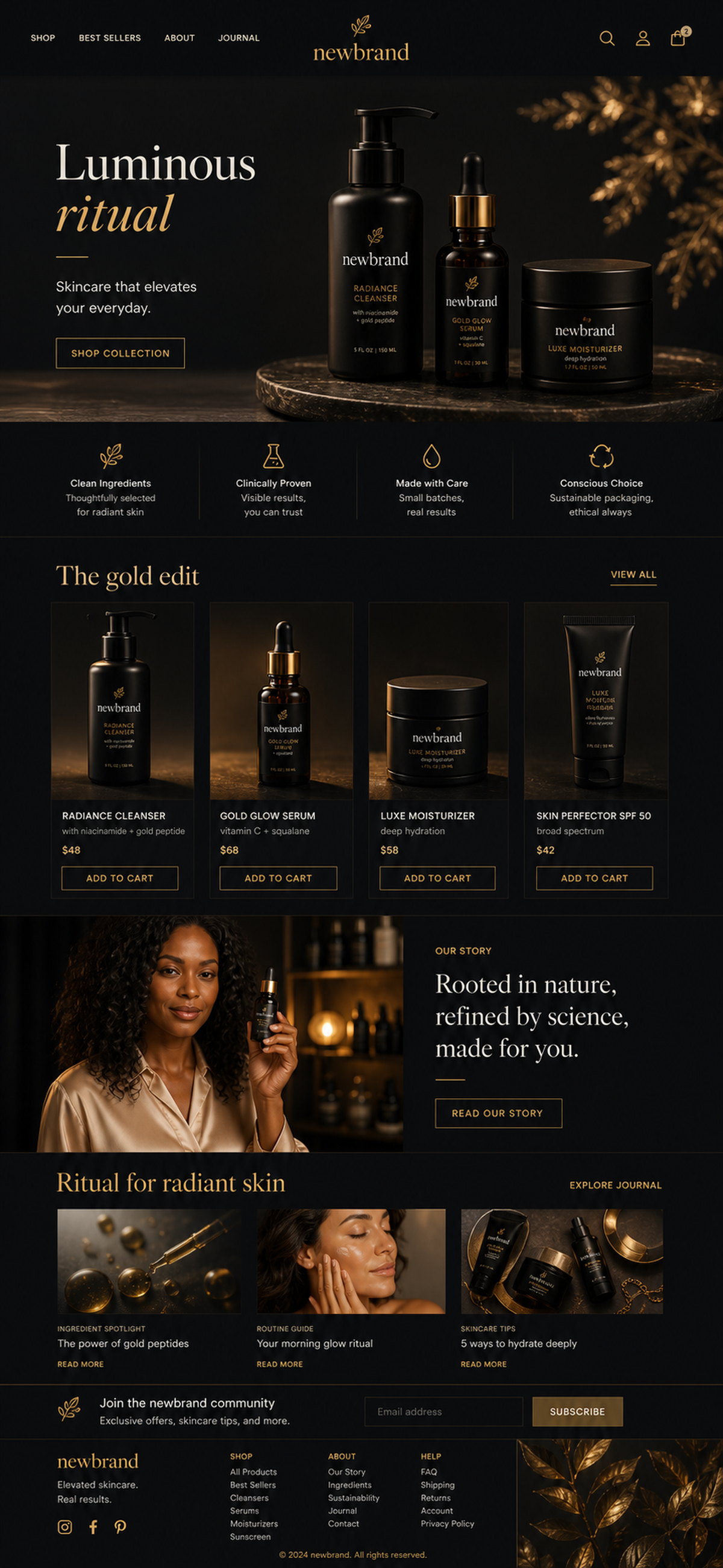 Lumen — store template preview