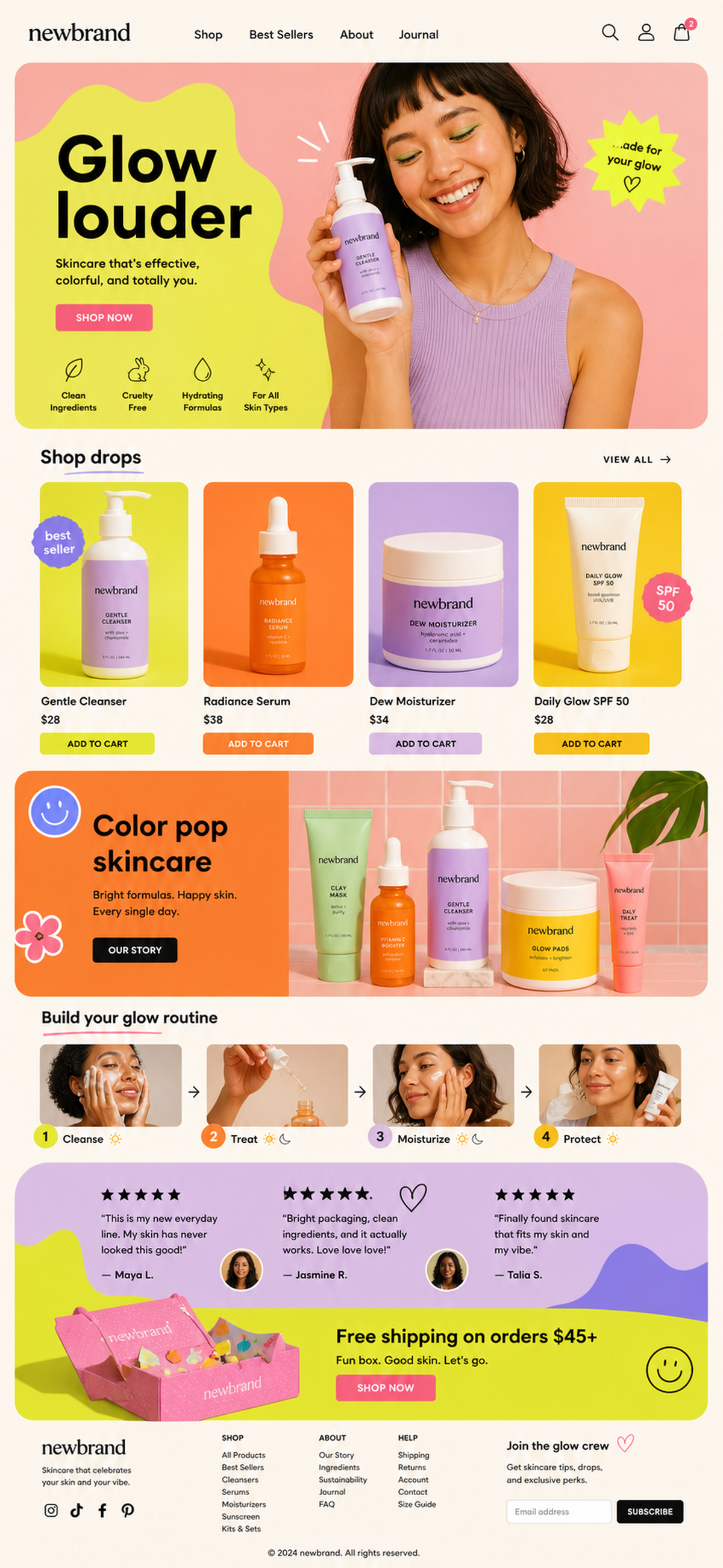 Pop — store template preview