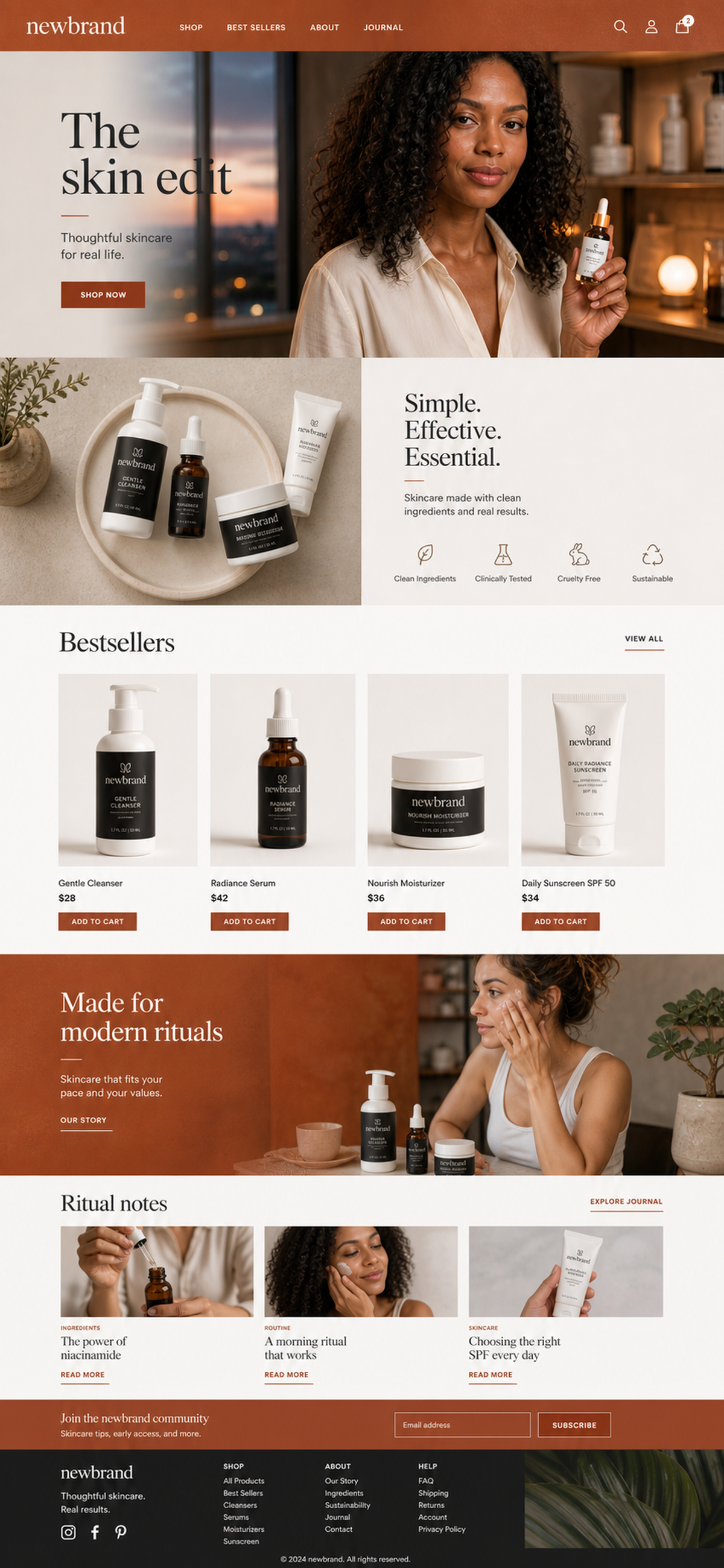 Verve — store template preview